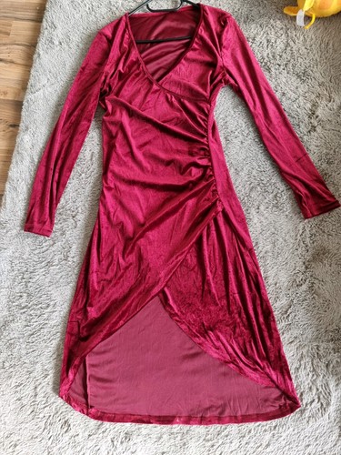 Elegantes damen samtkleid - elegantes,