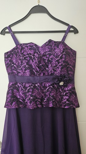 Festliches kleid violett - festliches, gr