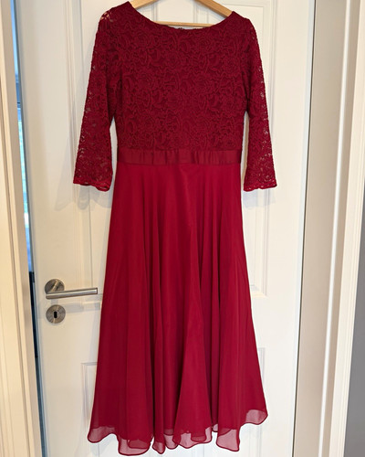 Swing abendkleid rot spitze - swing,