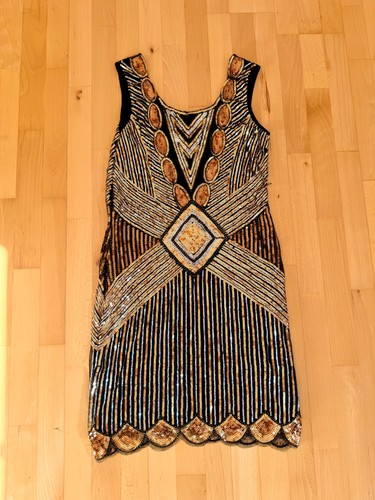 Elegantes paillettenkleid - elegantes,