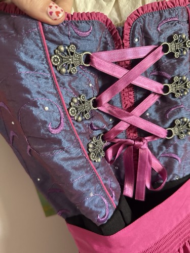 Festliches dirndl blau - blau, und