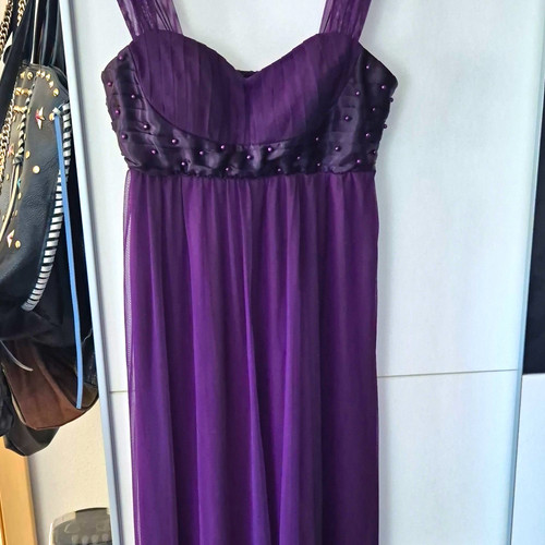 Damen abendkleid lang lila - damen,