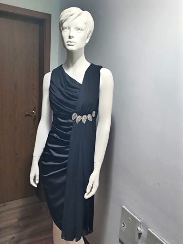 Dqui damen etuikleid satin - etuikleid,