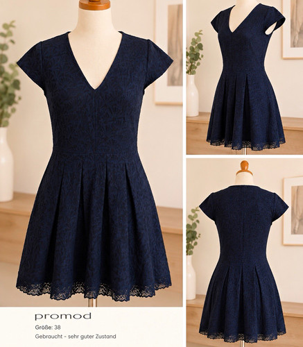 Promod damen kleid blau - damen,