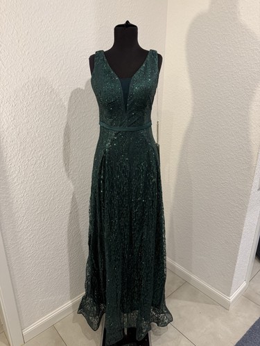 Damen abendkleid grün - damen, in