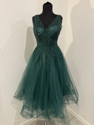 Damen abendkleid grün - damen,