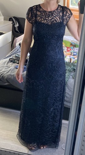 Abendkleid lang dunkelblau - abendkleid,
