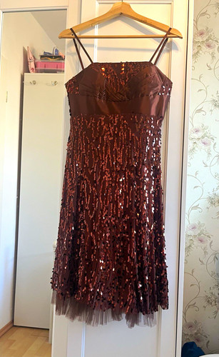 Lissa cocktailkleid braun - lissa,