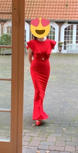 Abendkleid rot gr 38 - gr.,
