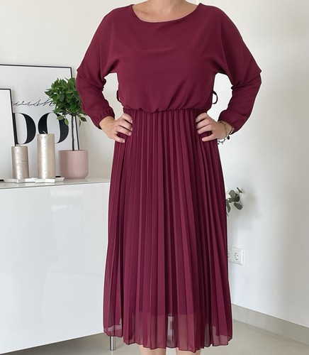 Pliesseekleid abendkleid - pliesseekleid,