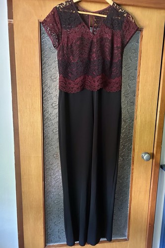 Eleganter schwarzer jumpsuit - schwarzer, /
