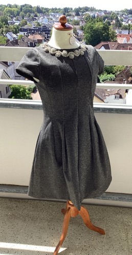 Kiomi damenkleid grau - damenkleid, 38